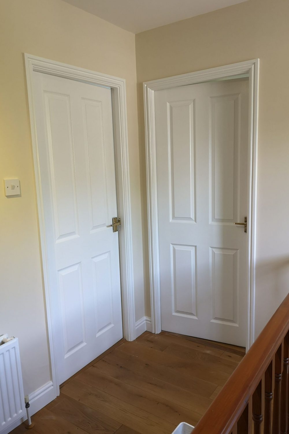 doors painted